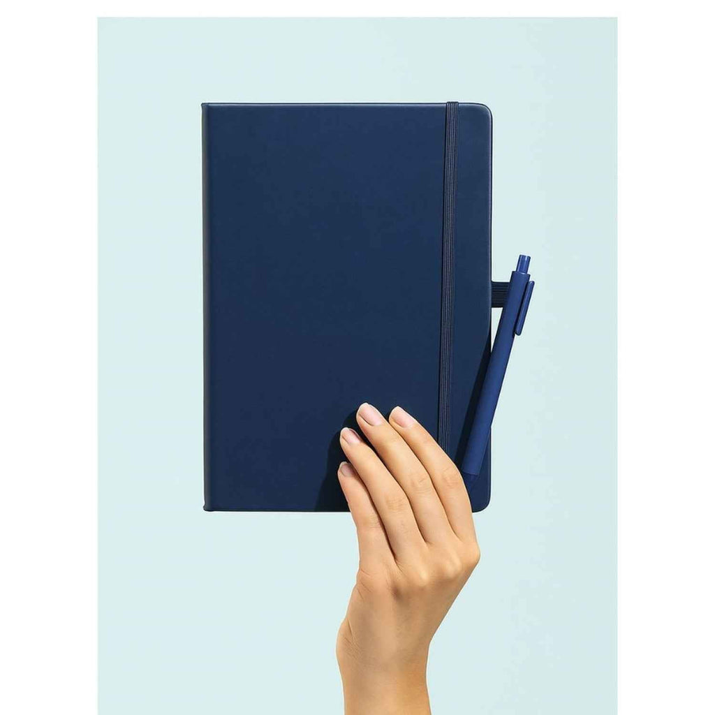 A5 Diary with Pen Set - Premium Hardcover Notebook Journal for Office, School & Personal Use - Portable Daily Planner & Business Diary Gift Set