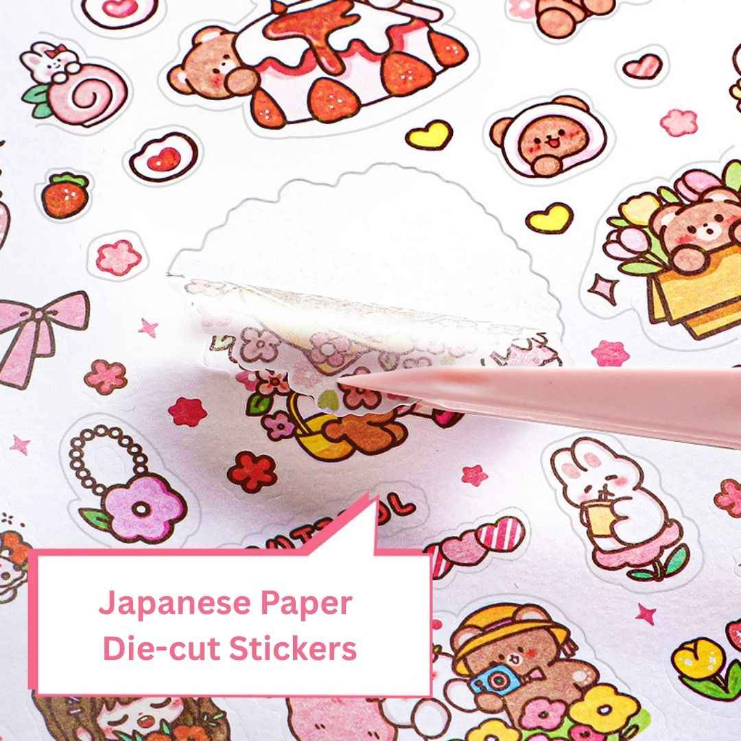Princess Sticker Book - Activity and Scrapbook Set with Cartoon Girls Stickers for Wall Art, Greeting Cards, Laptop, and Phone Cases (20 Sheets/Over 1000 Stickers)