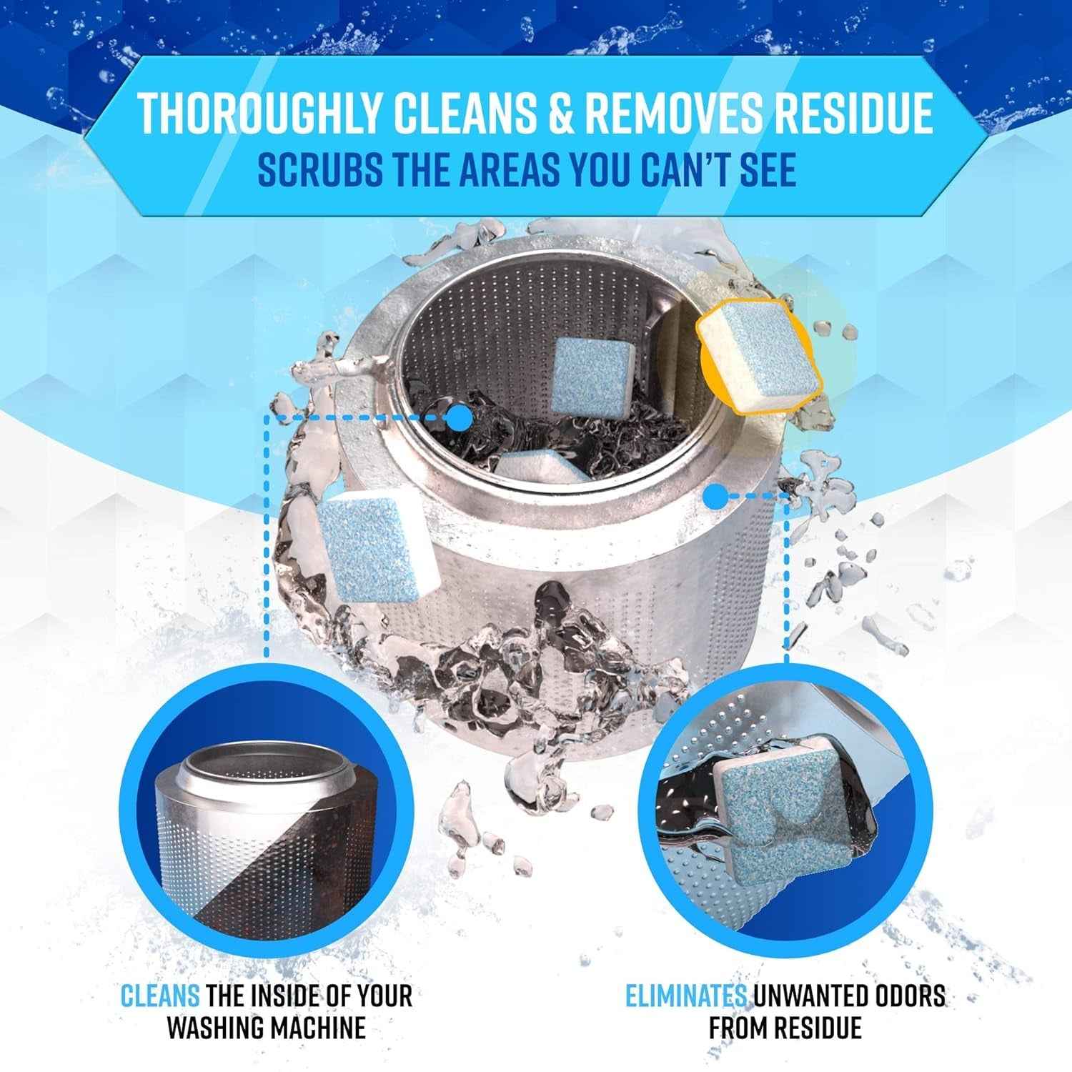 Washing Machine Tablets for Effortless Cleaning