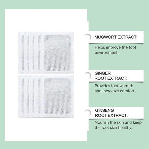 100% Herbal & Gentle Ingredient Detox Foot Pads (BUY 10 GET 30 FREE )