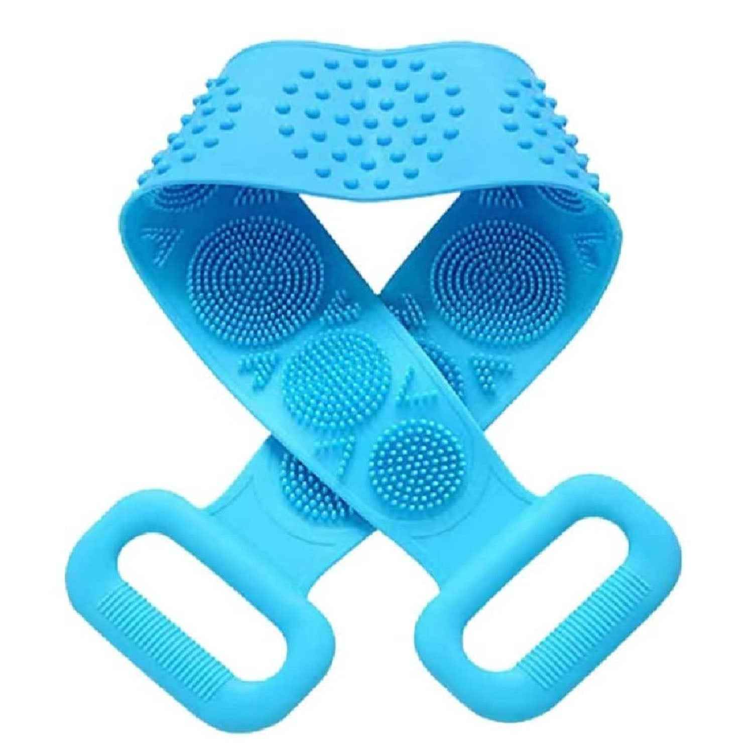 Silicone Body Scrubber Belt for Exfoliating & Cleansing Skin