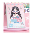 Cute Cartoon Princess Dress-Up Stickers | Change Makeup & Outfit Stickers for Kids (Pack of 6)