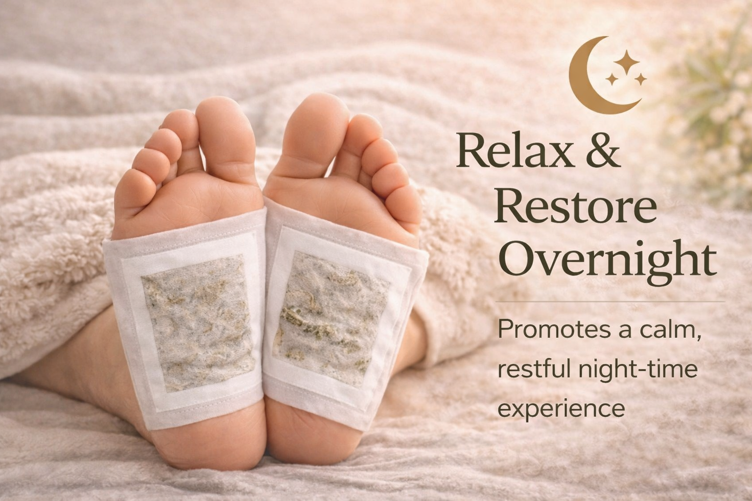 Vedacure 100% Authentic Herbal & Gentle Ingredient Detox Foot Pads (BUY 10 GET 20 FREE Pack of 30)@599