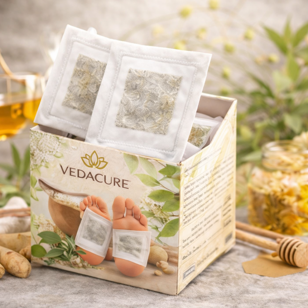 Vedacure 100% Authentic Herbal & Gentle Ingredient Detox Foot Pads (BUY 10 GET 20 FREE Pack of 30)@599