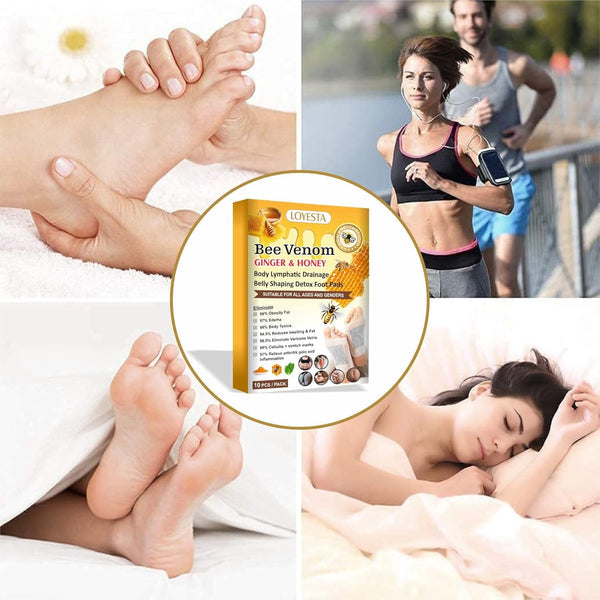 Bee Venom Ginger & Honey Detox Pads (Buy 10 Get 10 Free)