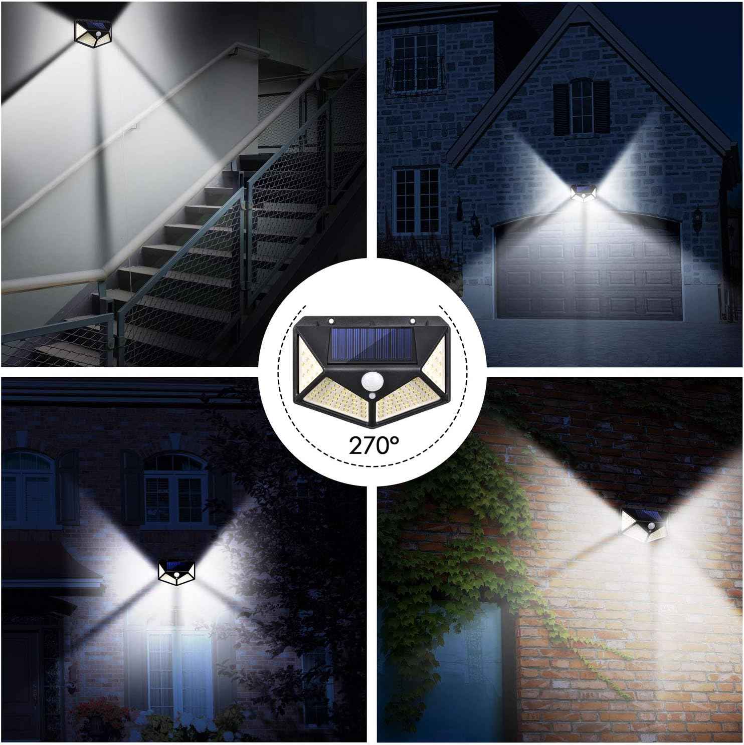 Solar Motion Sensor Light for Enhanced Outdoor Security