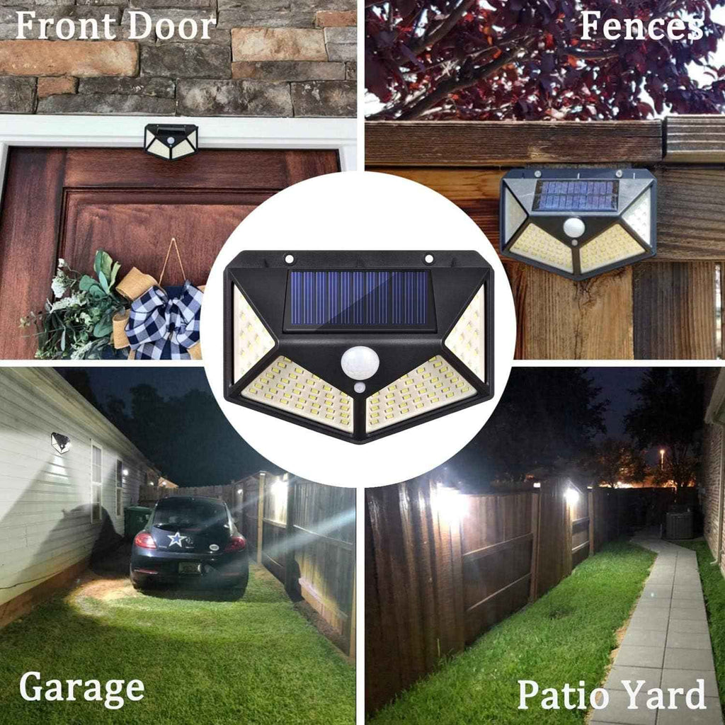 Solar Motion Sensor Light for Enhanced Outdoor Security