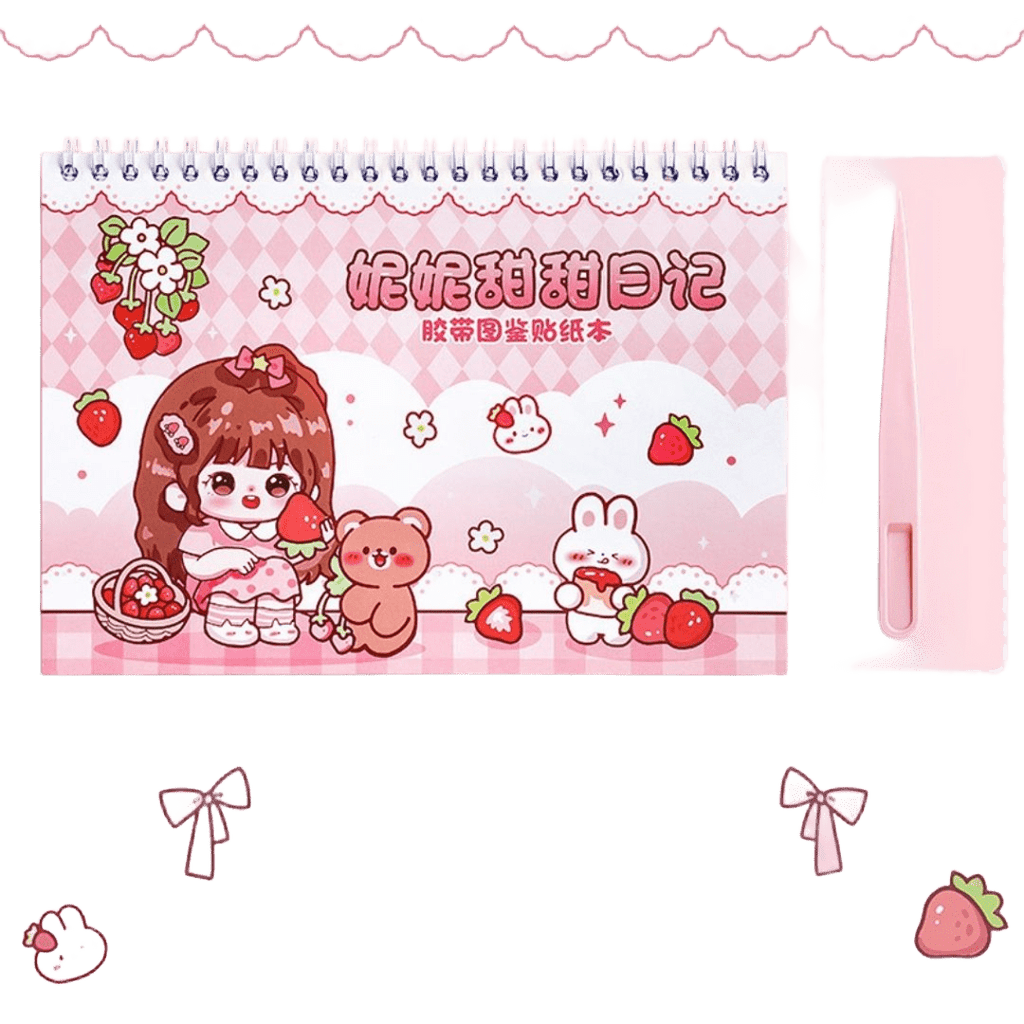 Princess Sticker Book - Activity and Scrapbook Set with Cartoon Girls Stickers for Wall Art, Greeting Cards, Laptop, and Phone Cases (20 Sheets/Over 1000 Stickers)