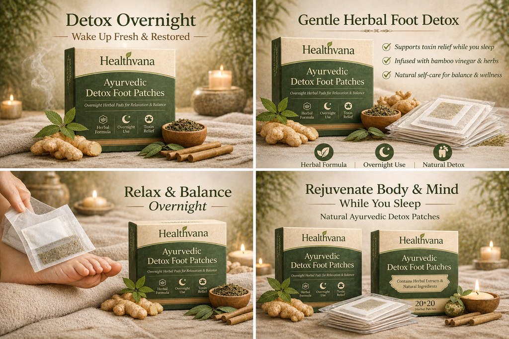 Healthvana Authentic Detox Patches (Buy 10 Get 20 Free / Pack of 30)