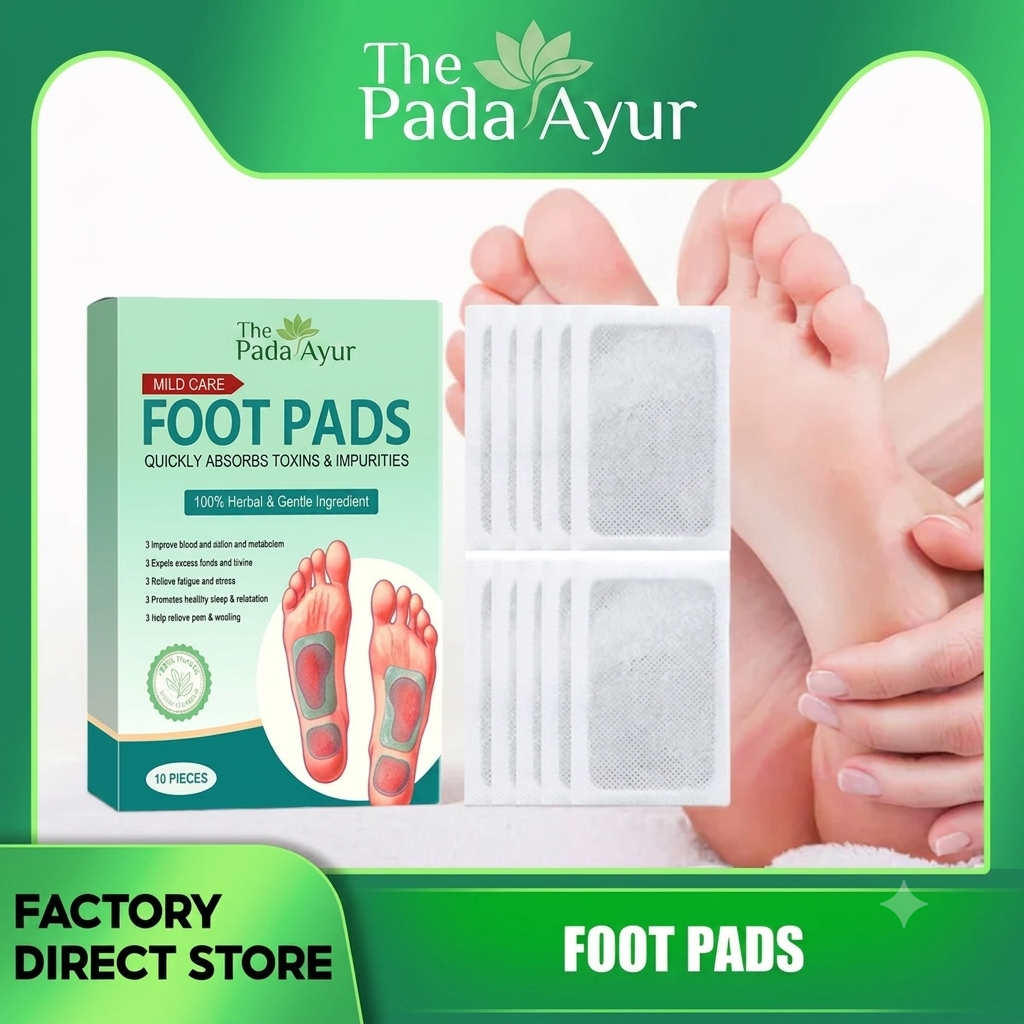 100% Herbal & Gentle Ingredient Detox Foot Pads (BUY 10 GET 30 FREE )