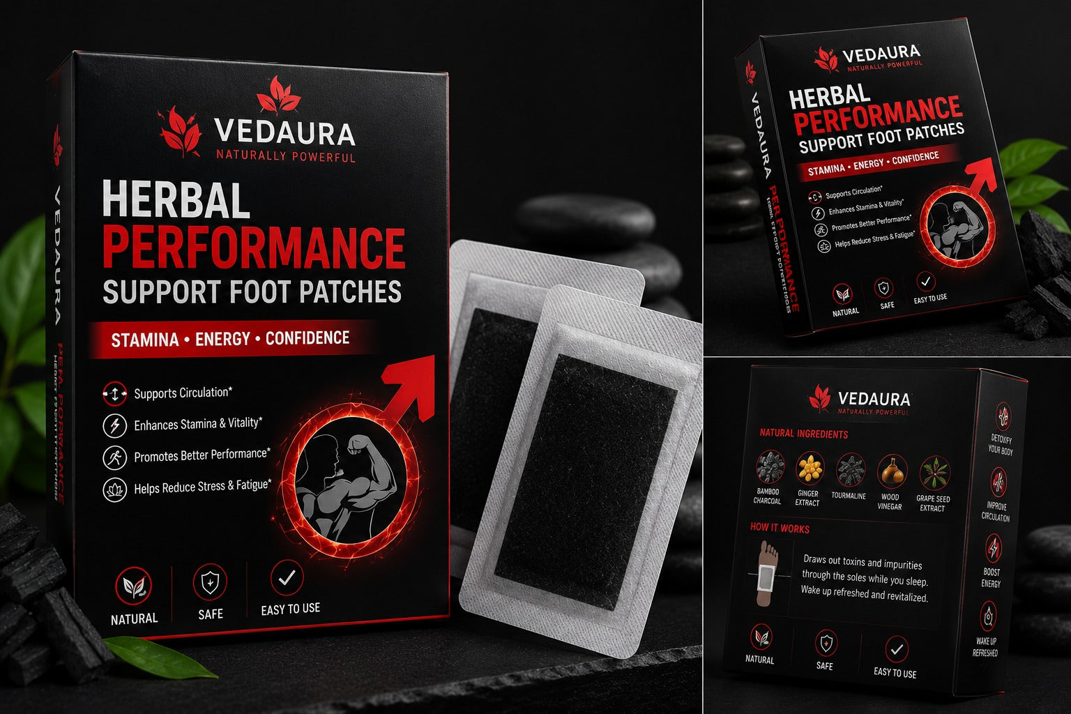 Herbal Performance Support Foot Patches