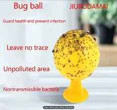 Sticky Fly Balls for Catching Mosquitoes & Pests - Eco-Friendly Pest Control - 1 Piece